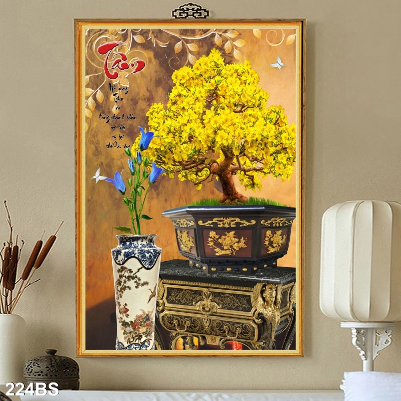 Tranh Bon Sai 224BS
