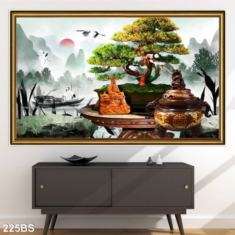 Tranh Bon Sai 225BS