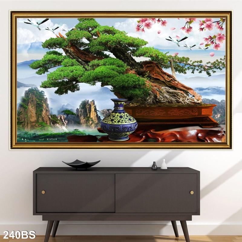 Tranh Bon Sai 240BS