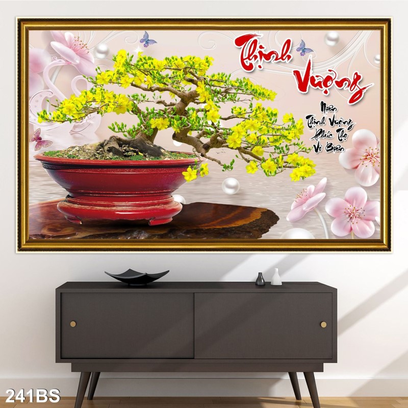 Tranh Bon Sai 241BS