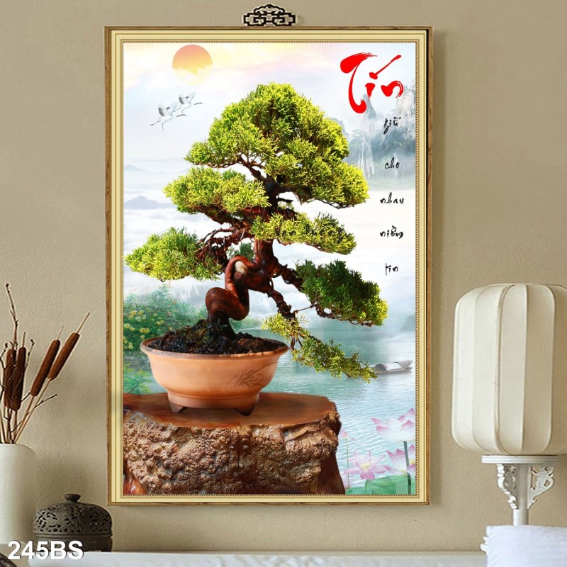 Tranh Bon Sai 245BS