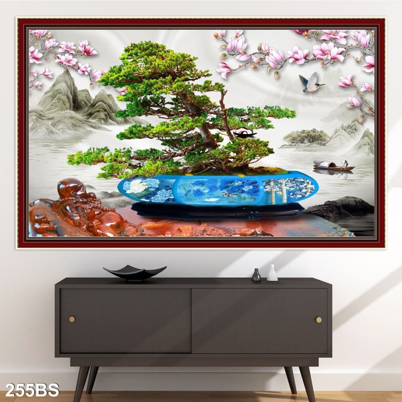 Tranh Bon Sai 255BS