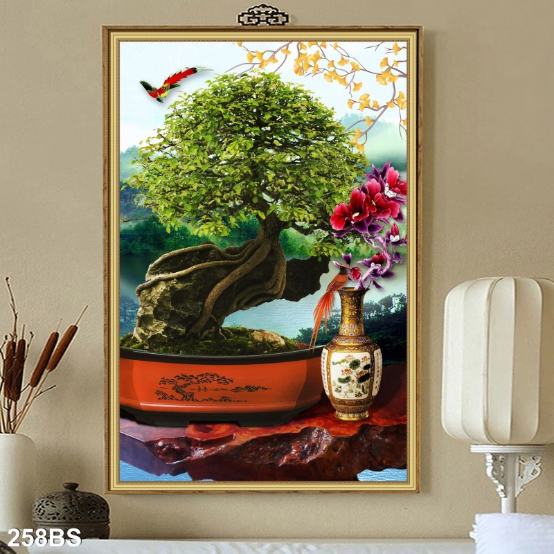 Tranh Bon Sai 258BS