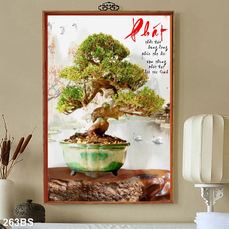 Tranh Bon Sai 263BS
