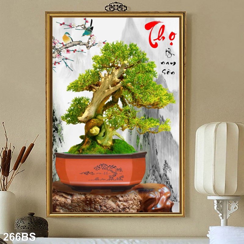 Tranh Bon Sai 266BS