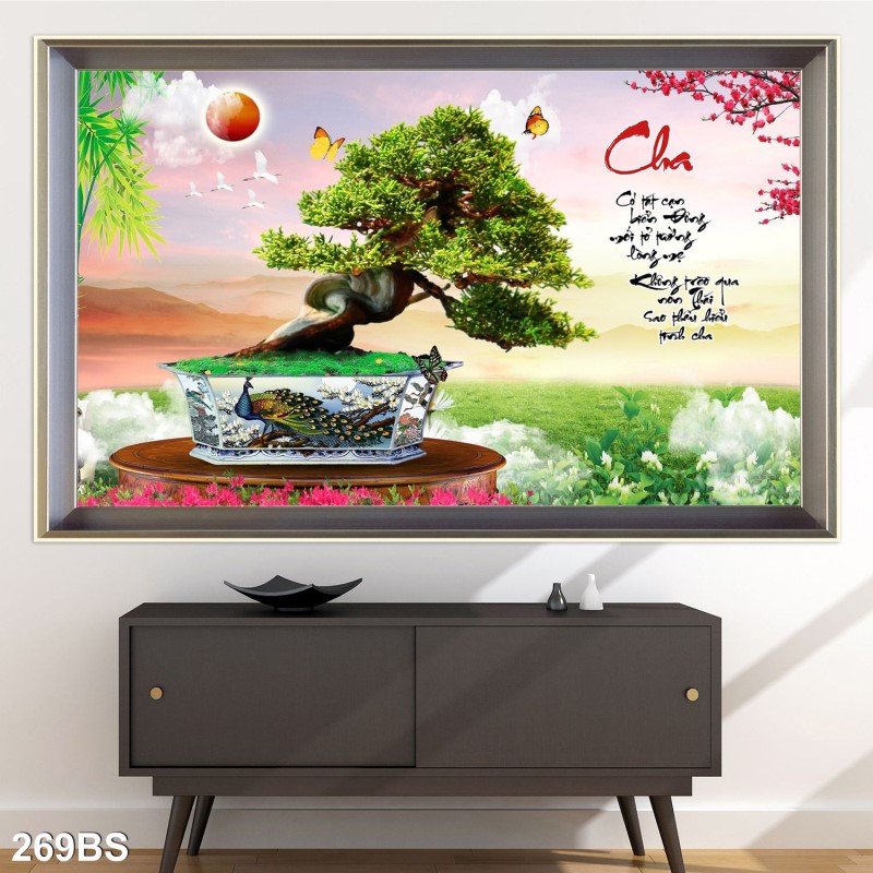 Tranh Bon Sai 269BS