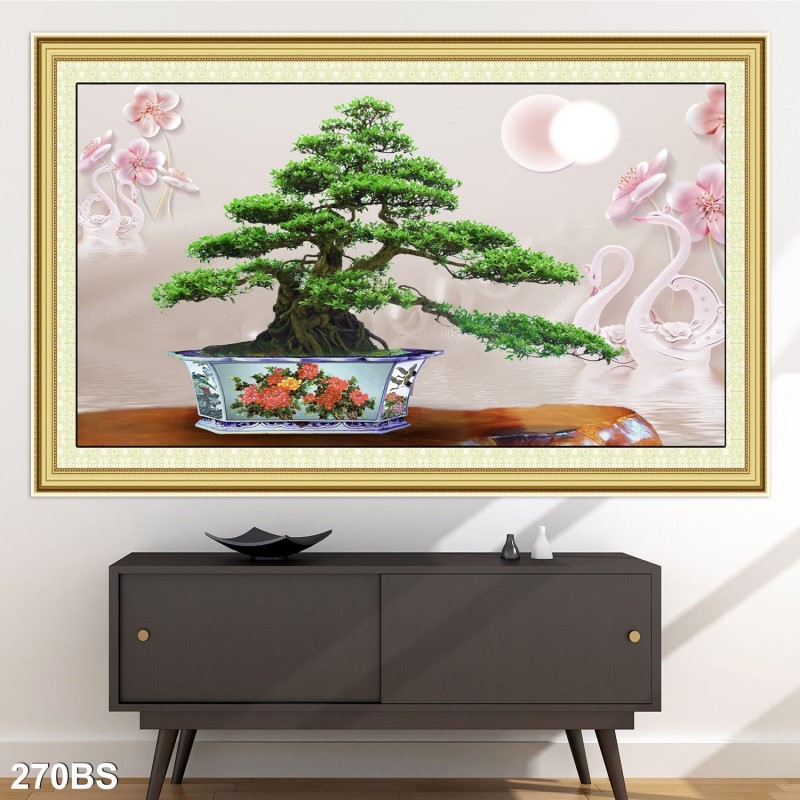 Tranh Bon Sai 270BS