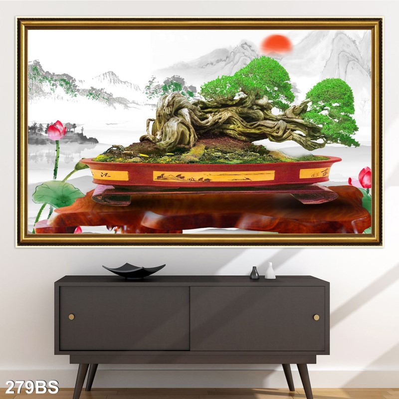 Tranh Bon Sai 279BS