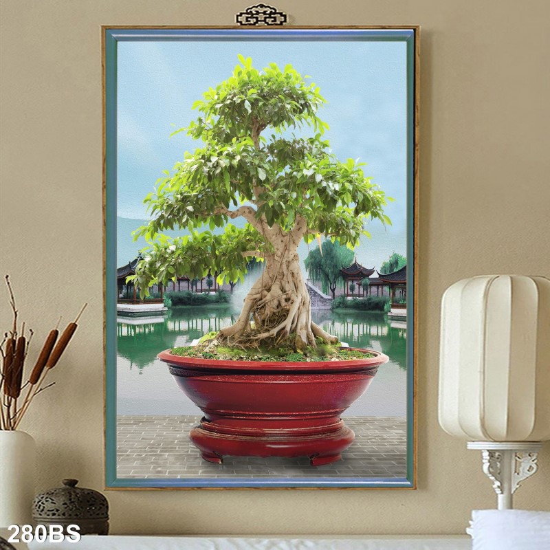 Tranh Bon Sai 280BS