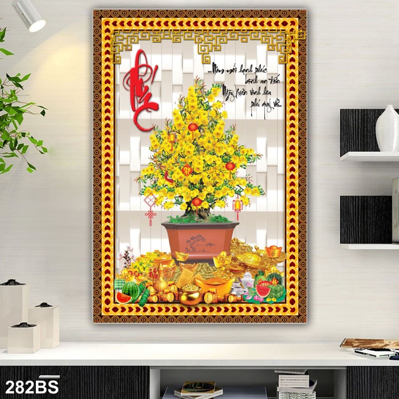 Tranh Bon Sai 282BS