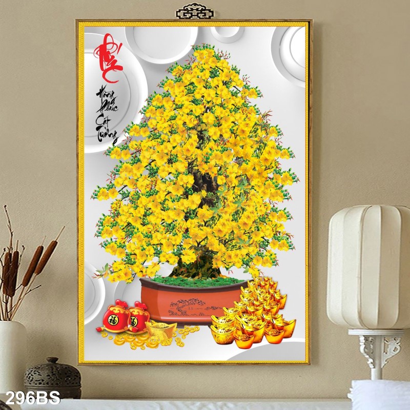 Tranh Bon Sai 296BS