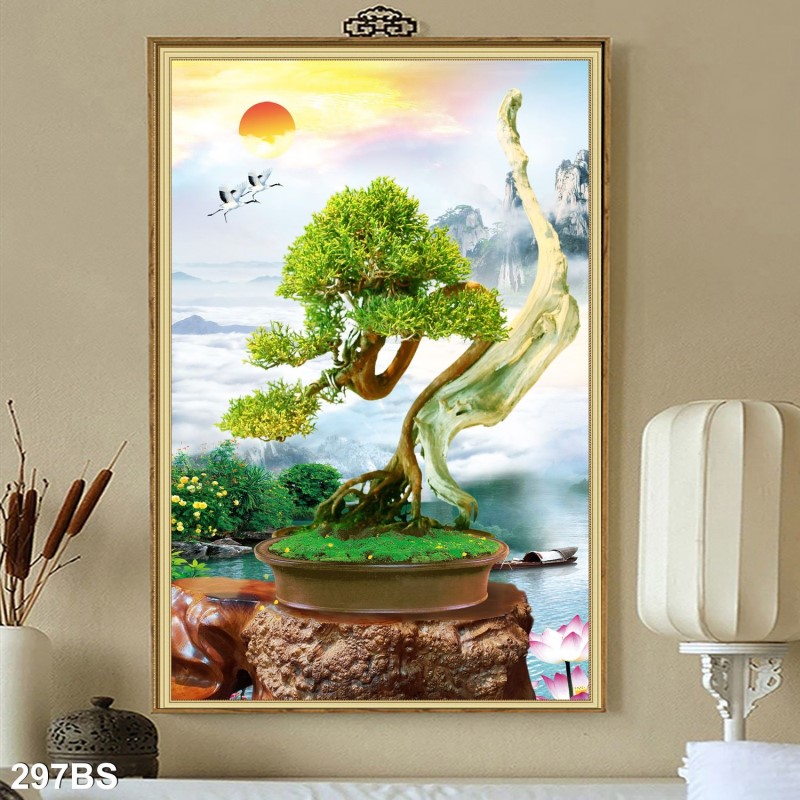 Tranh Bon Sai 297BS
