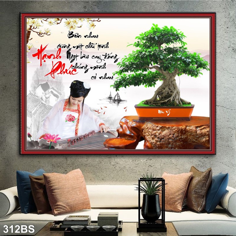 Tranh Bon Sai 312BS