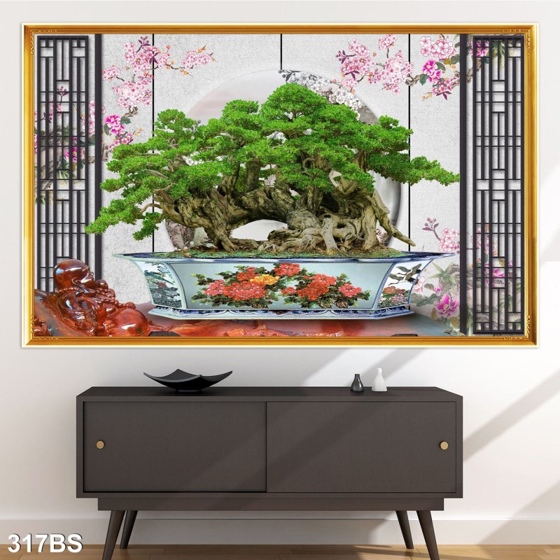 Tranh Bon Sai 317BS