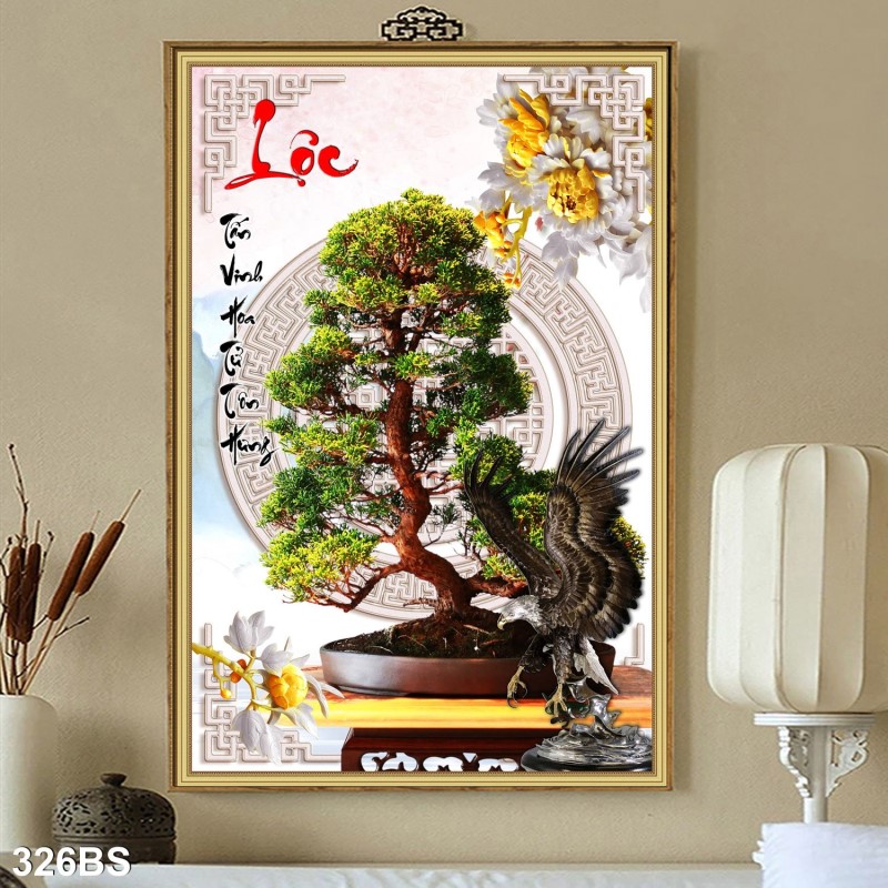 Tranh Bon Sai 326BS