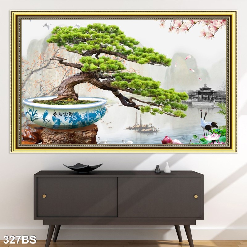 Tranh Bon Sai 327BS