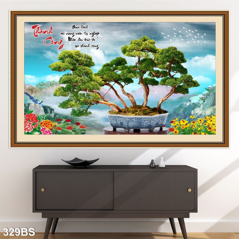 Tranh Bon Sai 329BS