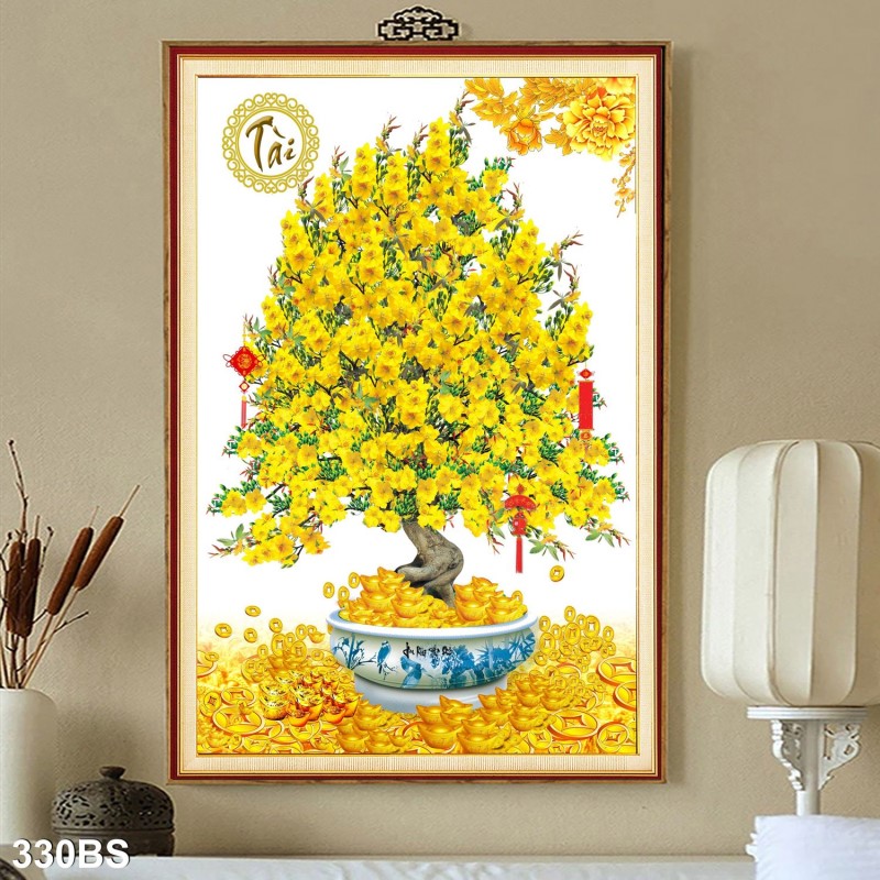Tranh Bon Sai 330BS