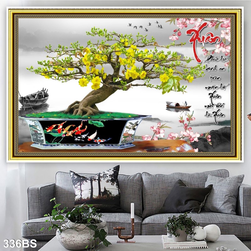 Tranh Bon Sai 336BS