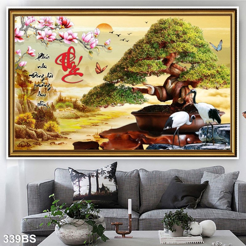 Tranh Bon Sai 339BS