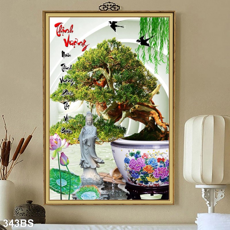 Tranh Bon Sai 343BS