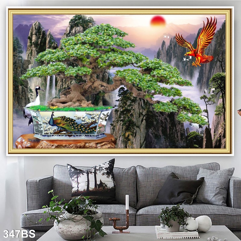 Tranh Bon Sai 347BS