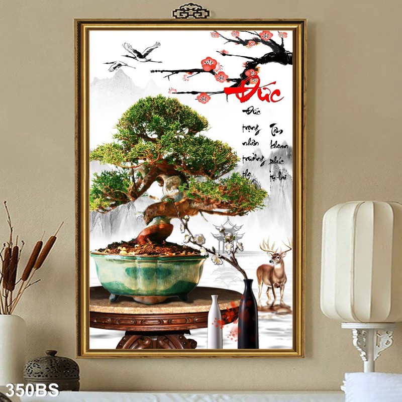 Tranh Bon Sai 350BS