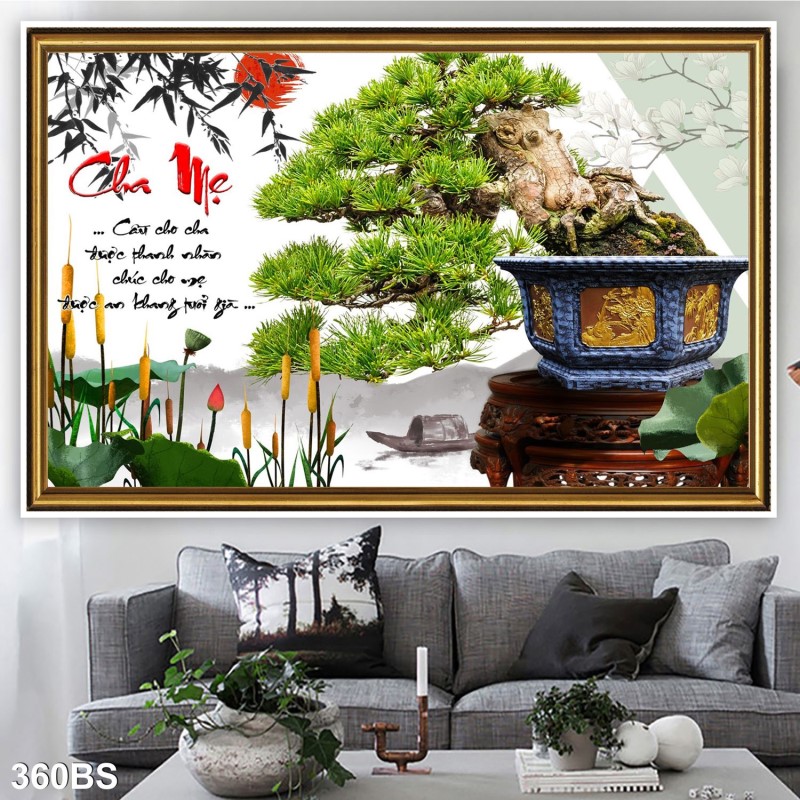 Tranh Bon Sai 360BS