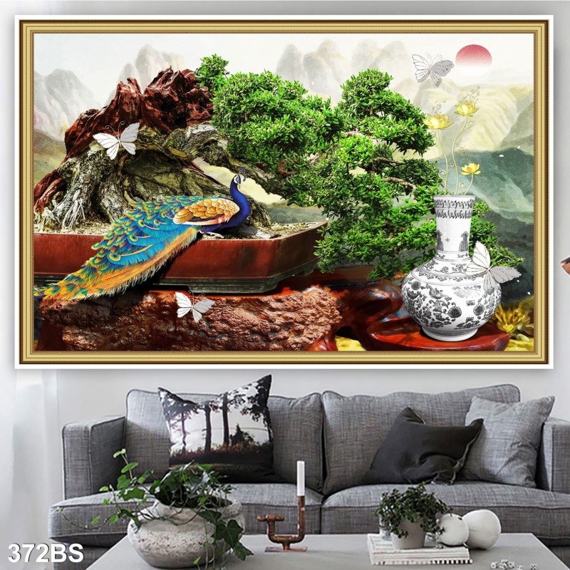 Tranh Bon Sai 372BS