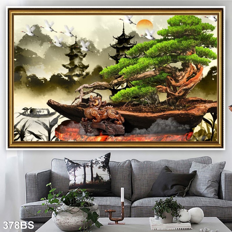 Tranh Bon Sai 378BS