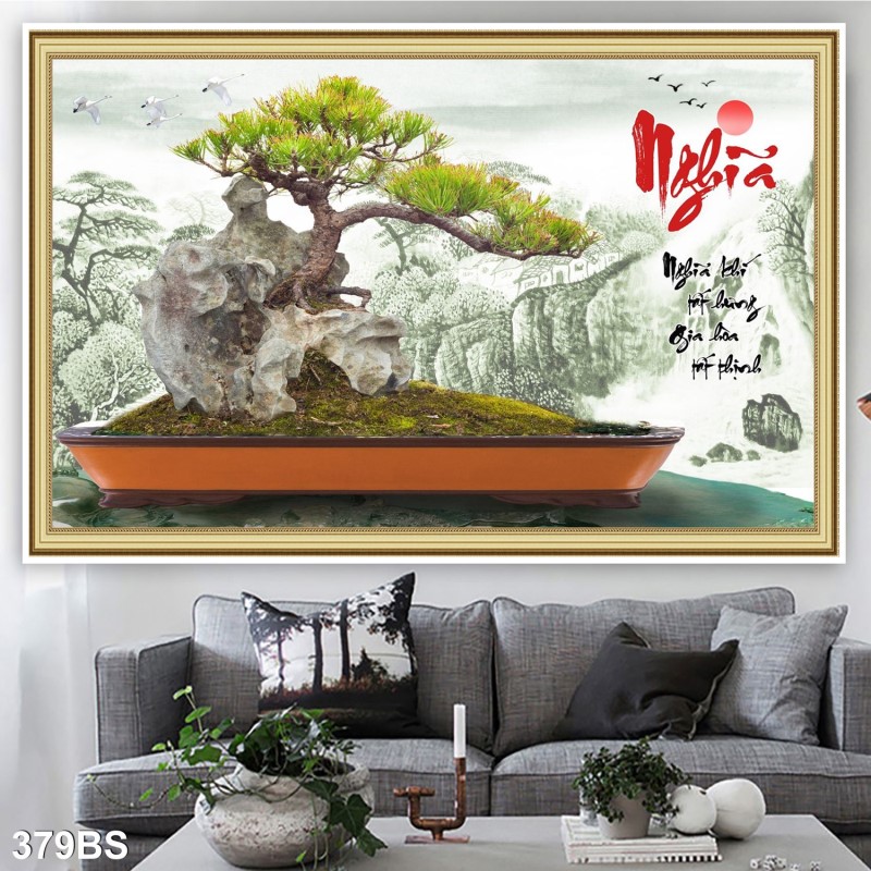 Tranh Bon Sai 379BS