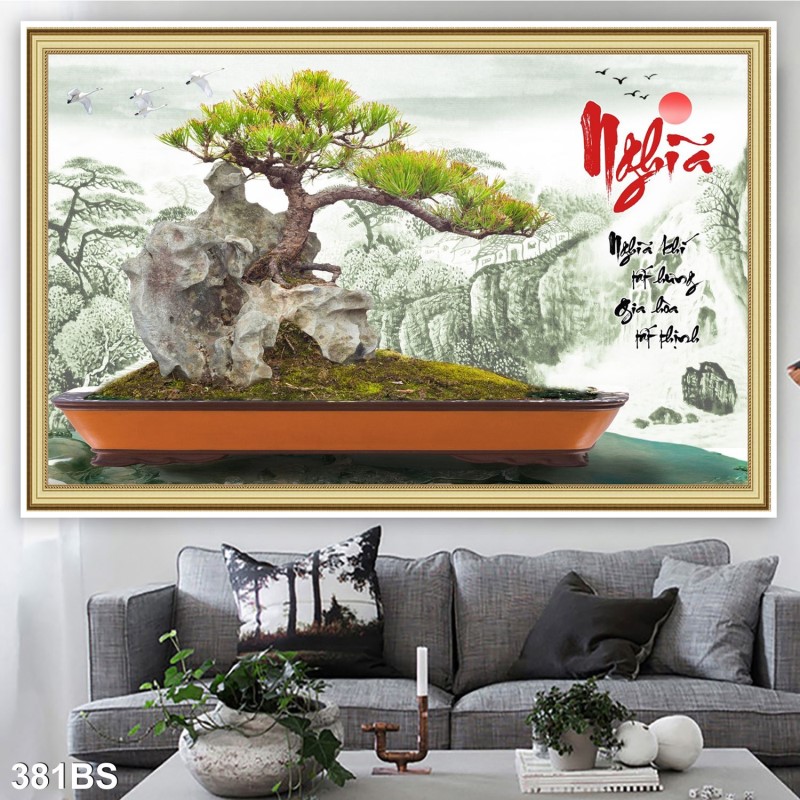Tranh Bon Sai 381BS