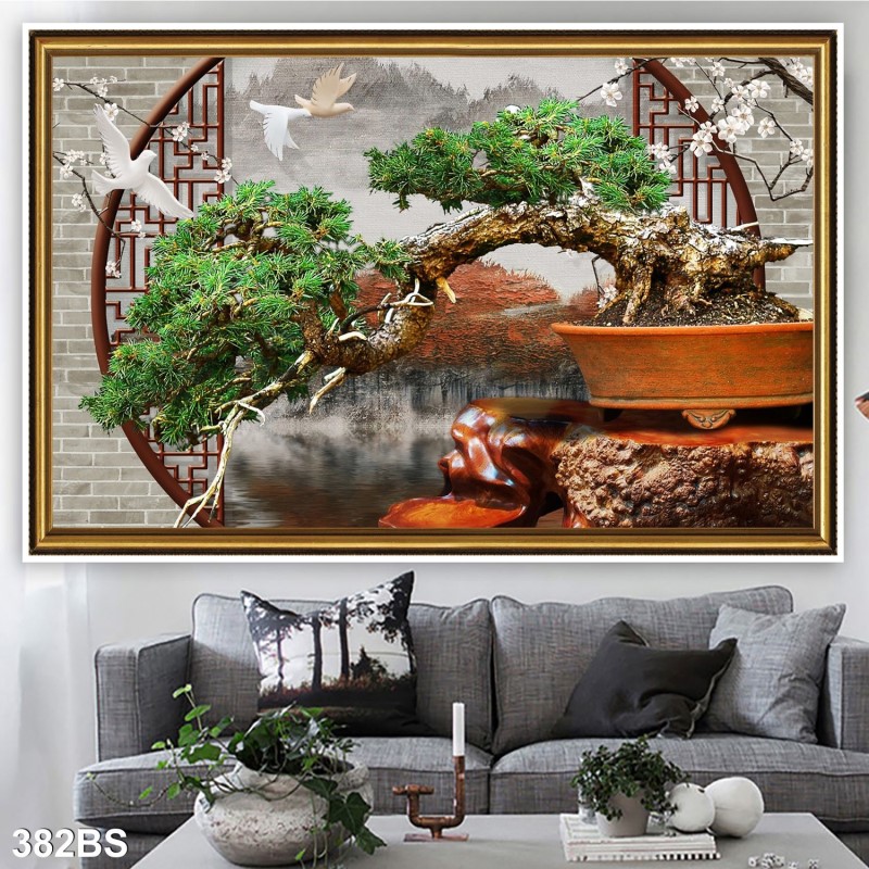 Tranh Bon Sai 382BS