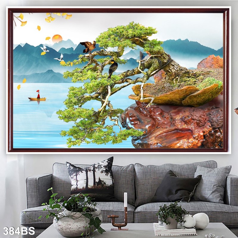 Tranh Bon Sai 384BS