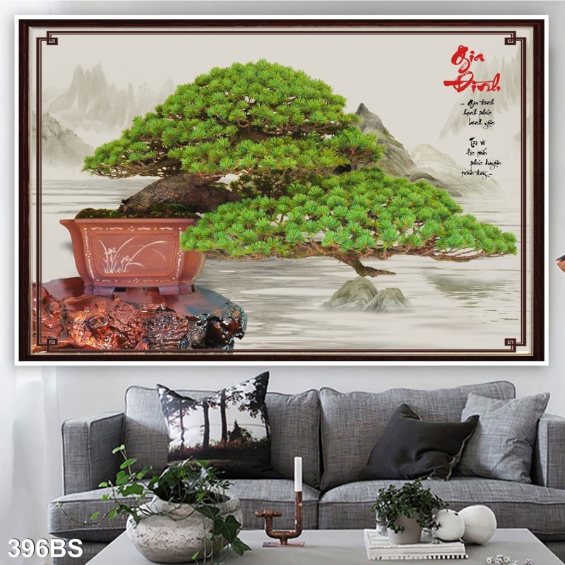 Tranh Bon Sai 396BS