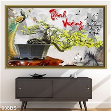 Mẫu Tranh Bon Sai mã số 008BS