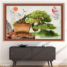 Mẫu Tranh Bon Sai mã số 024BS