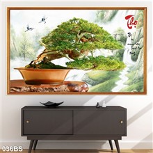 Mẫu Tranh Bon Sai mã số 036BS