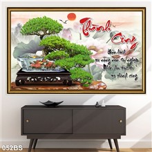 Mẫu Tranh Bon Sai mã số 052BS