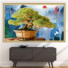 Mẫu Tranh Bon Sai mã số 068BS