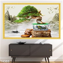 Mẫu Tranh Bon Sai mã số 143BS