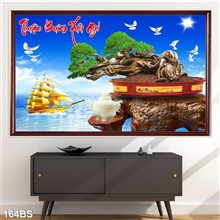 Mẫu Tranh Bon Sai mã số 164BS