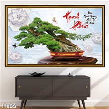 Mẫu Tranh Bon Sai mã số 170BS