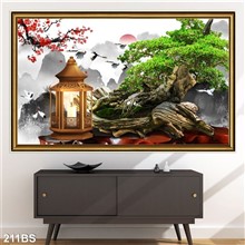 Mẫu Tranh Bon Sai mã số 211BS