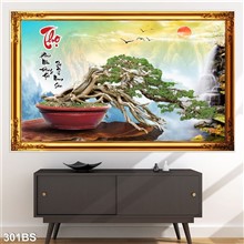 Mẫu Tranh Bon Sai mã số 301BS