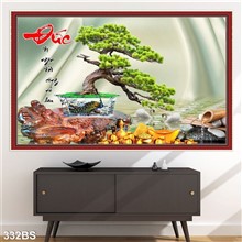 Mẫu Tranh Bon Sai mã số 332BS