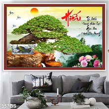 Mẫu Tranh Bon Sai mã số 357BS