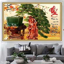 Mẫu Tranh Bon Sai mã số 362BS