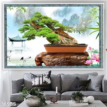 Mẫu Tranh Bon Sai mã số 365BS