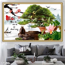 Mẫu Tranh Bon Sai mã số 373BS